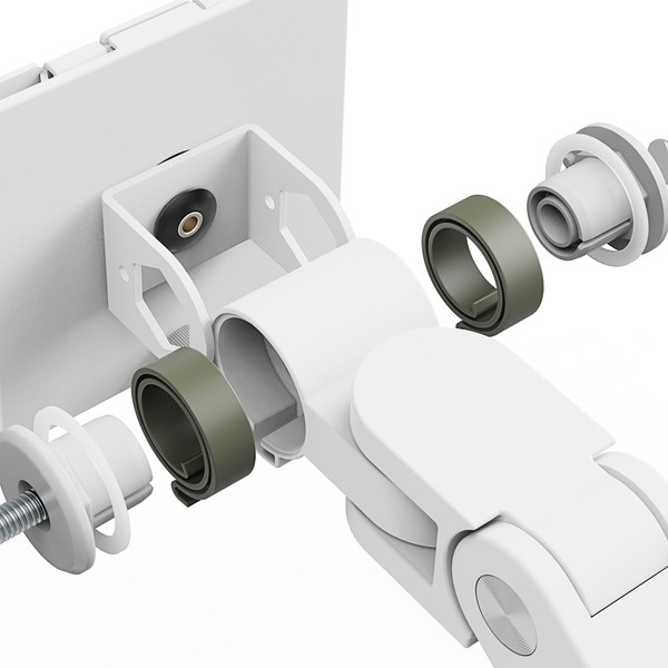 Изображение товара Кронштейн для монитора Ergosmart Heavy-Duty Lux (полированный алюминий)