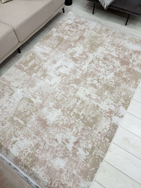 Изображение товара Ковер Radjab Carpet Лайла Прямоугольник TZ16F (3x4, Light Beige)