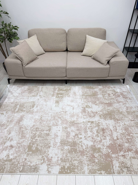 Изображение товара Ковер Radjab Carpet Лайла Прямоугольник TZ16F (1.6x3, Light Beige)