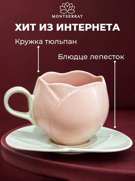 Изображение товара Кружка с блюдцем Classmark Montserrat / H24030515 (300мл)