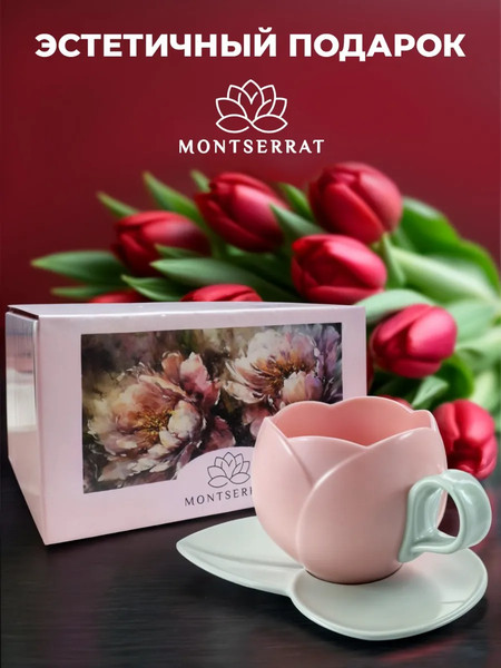 Изображение товара Кружка с блюдцем Classmark Montserrat / H24030515 (300мл)