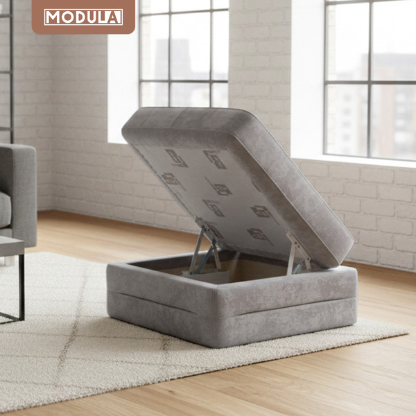 Изображение товара Пуф MODULA Гольф с нишей (гранд 29 олдрозе)