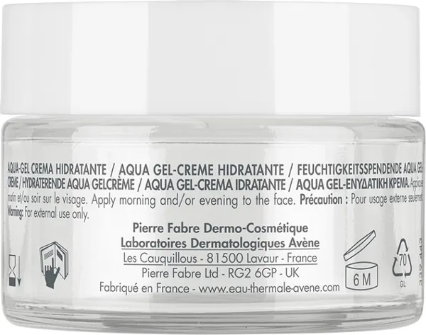 Изображение товара Гель для лица Avene Hydrance Аква-гель увлажняющий (50мл)