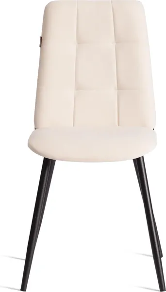 Изображение товара Набор стульев Tetchair Asti Trend (2 шт, молочный/черный)
