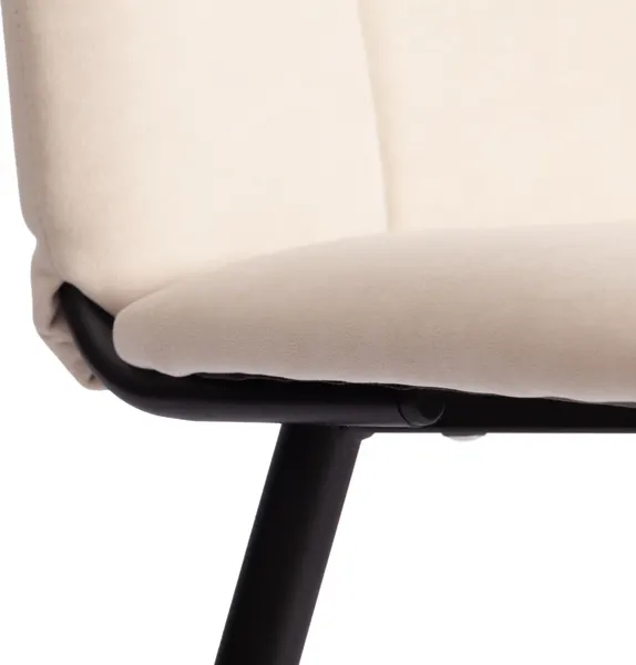 Изображение товара Набор стульев Tetchair Asti Trend (2 шт, молочный/черный)