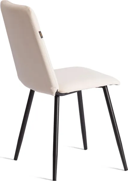 Изображение товара Набор стульев Tetchair Asti Trend (2 шт, молочный/черный)