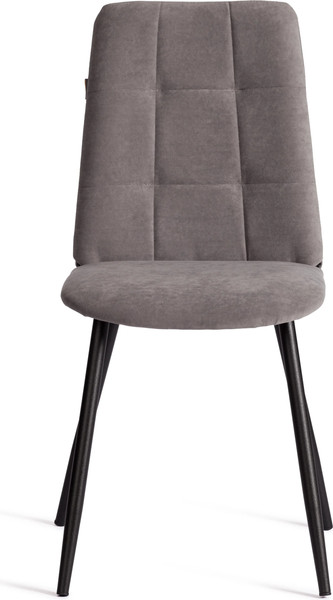 Изображение товара Набор стульев Tetchair Asti Trend (2 шт, серый/черный)