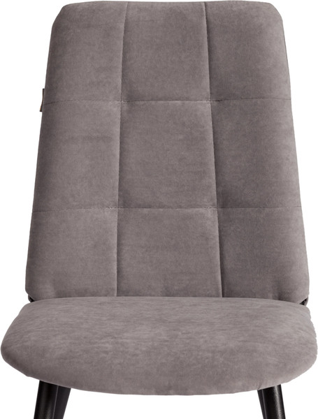 Изображение товара Набор стульев Tetchair Asti Trend (2 шт, серый/черный)