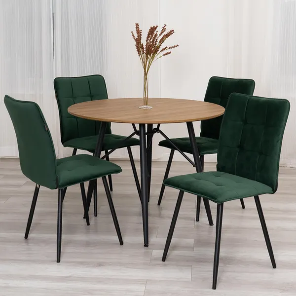 Изображение товара Набор стульев Tetchair  Bari LT (2 шт, Deep Forest изумруд )
