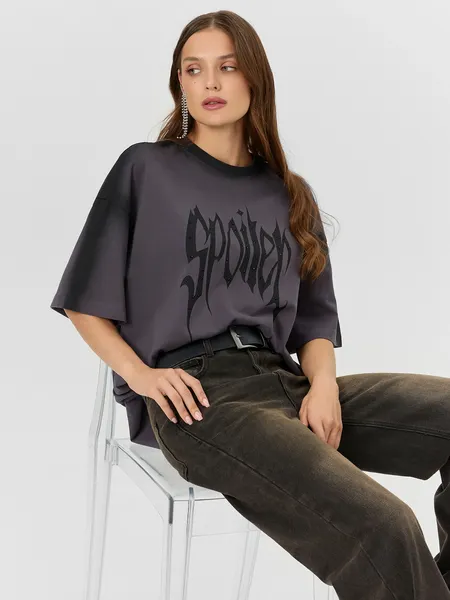 Изображение товара Футболка Mark Formelle 112953 (р.164/170-96-102, acid wash металлический)