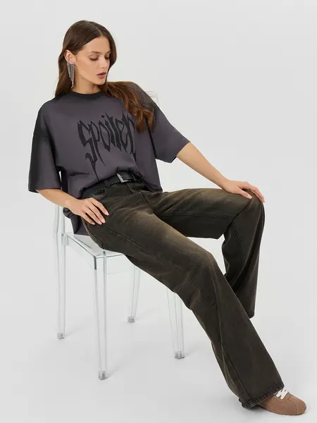 Изображение товара Футболка Mark Formelle 112953 (р.164/170-96-102, acid wash металлический)