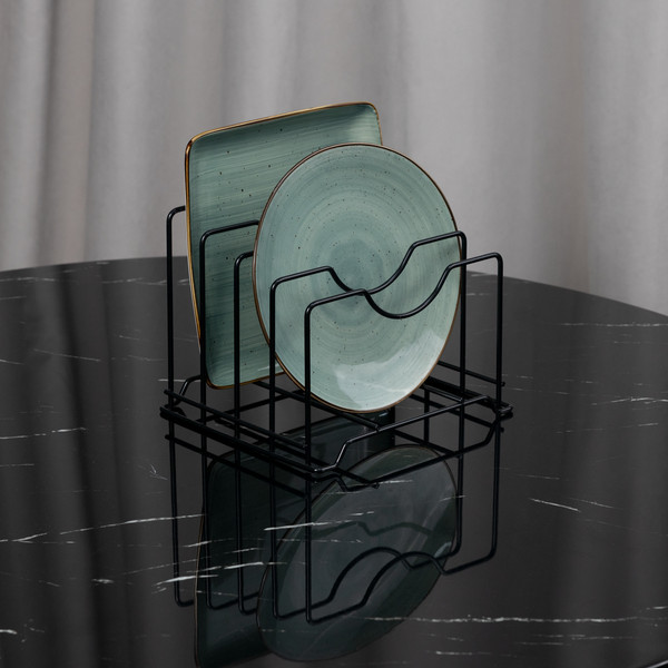 Изображение товара Держатель для крышек AKS 260х235х20 / 91 233 (черный)