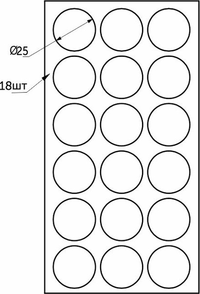 Изображение товара Протектор для мебели Folmag KS6253 25мм (серый)