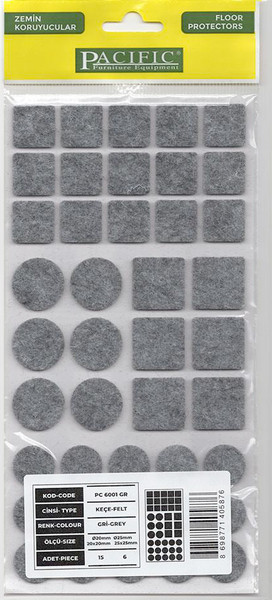 Изображение товара Протектор для мебели AKS PC 6001 (серый, микс)