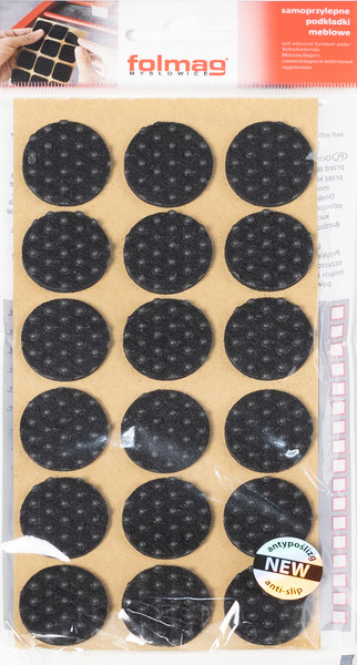 Изображение товара Протектор для мебели Folmag AP/KS6253 25х25мм (черный)