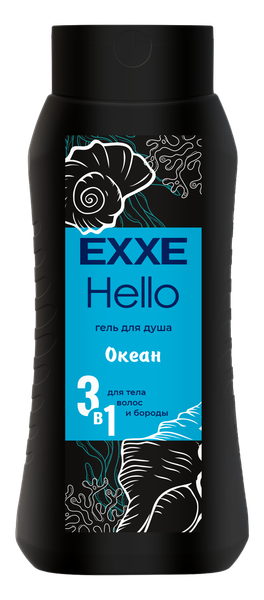 Изображение товара Гель для душа Exxe Hello Мужской Океан (400мл)