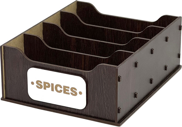 Изображение товара Органайзер для специй DEKO ODV2092 (венге)