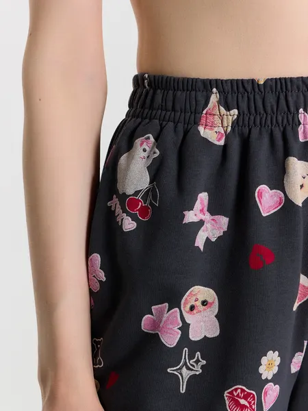 Изображение товара Шорты Mark Formelle 132309 (р.164/170-98, стикеры на графите)