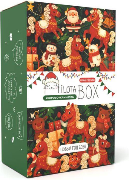 Изображение товара Подарочный набор ILikeGift MilotaBox mini Новогодний бокс 2026. Эксклюзивная серия / MBS047