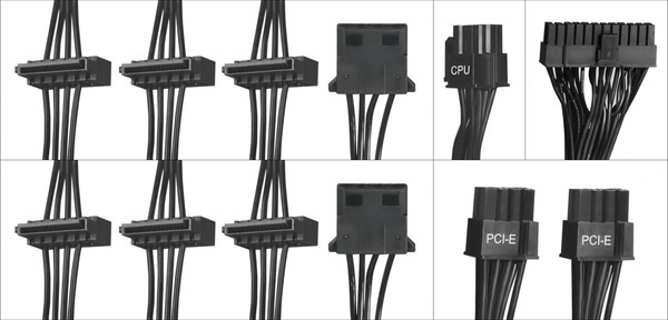 Изображение товара Блок питания для компьютера Digma DPSU-550W-WH