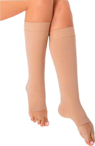 Изображение товара Гольфы компрессионные Trives с открытым носком 1кл / ТК.910 (р.6, бежевый)