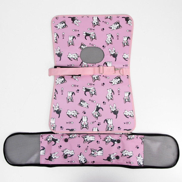 Изображение товара Сумка для животных Sima-Land Играющие котики / 3679630 (р.M, розовый)