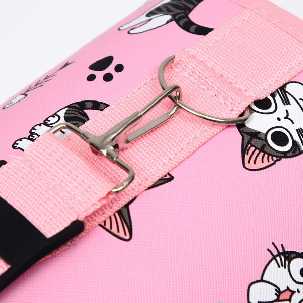 Изображение товара Сумка для животных Sima-Land Играющие котики / 6971605 (р.S, розовый)