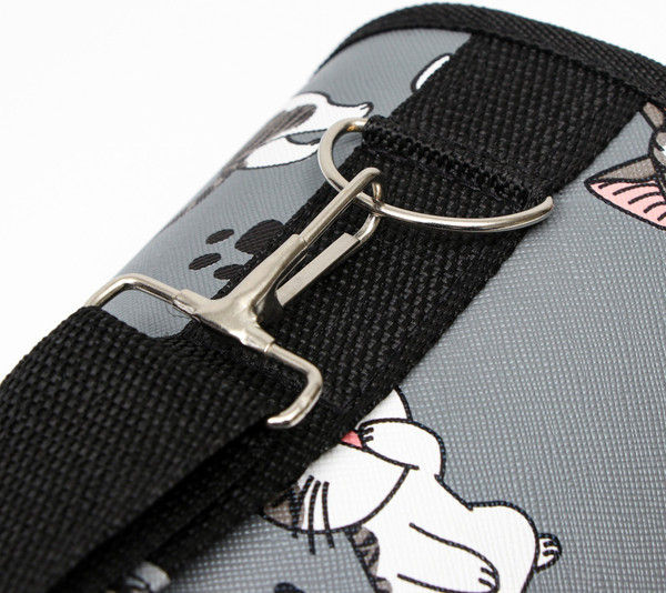 Изображение товара Сумка для животных Sima-Land Играющие котики / 6971607 (р.S, серый)