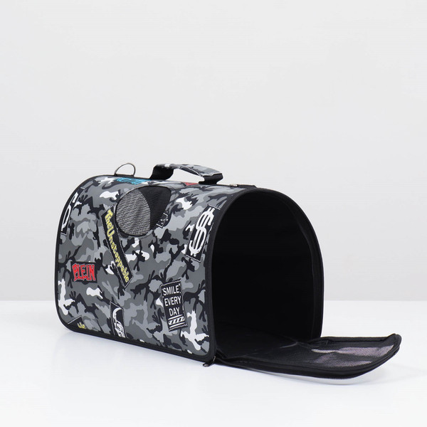 Изображение товара Сумка для животных Sima-Land Камуфляж / 7984401 (р.M)