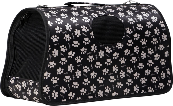 Изображение товара Сумка для животных Sima-Land Лапки Happy / 3679631 (р.L, черный)