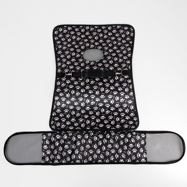 Изображение товара Сумка для животных Sima-Land Лапки Happy / 3679631 (р.L, черный)