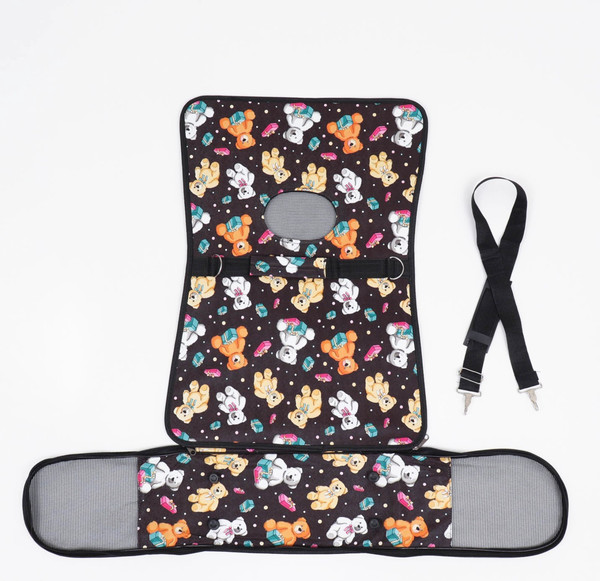 Изображение товара Сумка для животных Sima-Land Медведи на черном фоне / 7984423 (р.M)