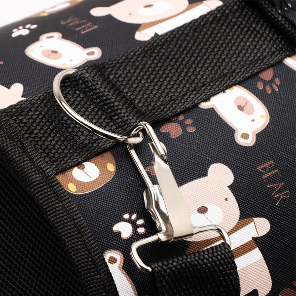 Изображение товара Сумка для животных Sima-Land Медвежата / 10093117 (р.M, черный)