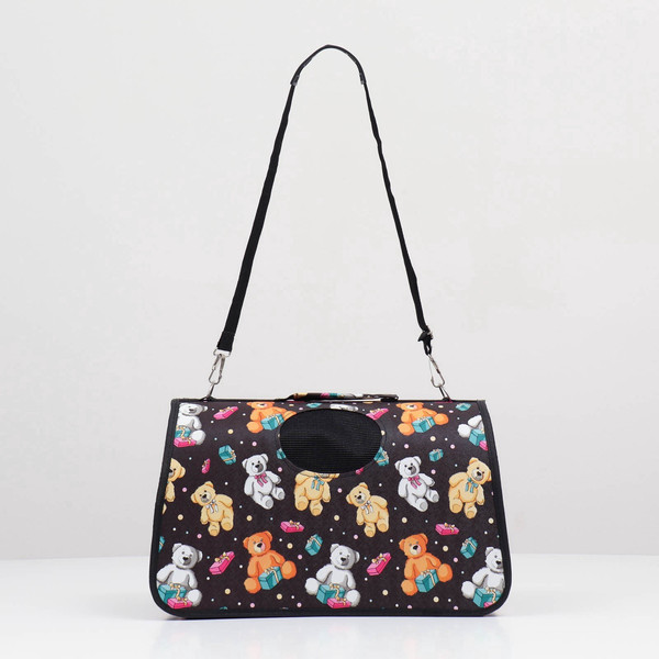 Изображение товара Сумка для животных Sima-Land Плюшевые медведи / 7984428 (р.S)