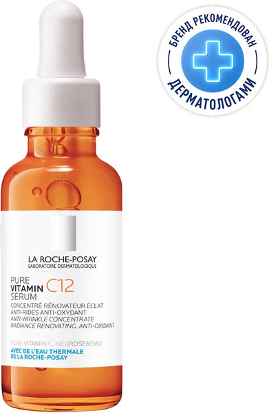 Изображение товара Сыворотка для лица La Roche-Posay Vitamin C12 антиоксидантная (30мл)