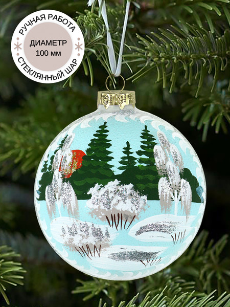 Изображение товара Шар новогодний Декарт 8Ш0050