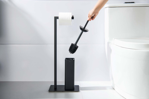 Изображение товара Стойка для туалетной бумаги Aquatek Либра AQ4331MB (черный матовый)