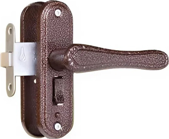 Изображение товара Защелка врезная Волмет ЗЩ1Д-5-07-09/1.2-1 левая (коричневый)