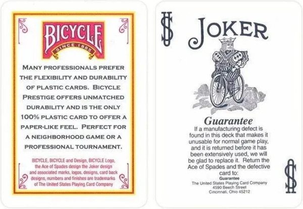 Изображение товара Игральные карты Bicycle Prestige Standard Premium Box Red / 1018425-r