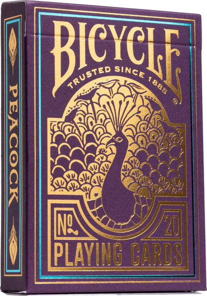 Изображение товара Игральные карты Bicycle Peacock Purple Standard Index / 10044808