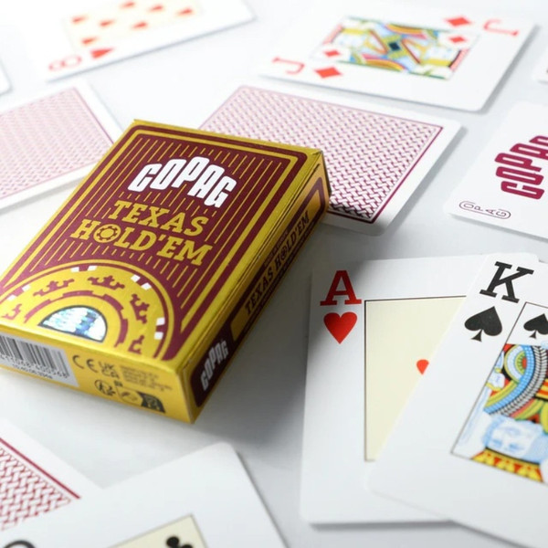 Изображение товара Игральные карты Copag Texas Holdem Poker Cards Red / CPG-21-red