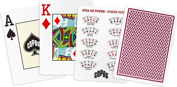 Изображение товара Игральные карты Copag Texas Holdem Poker Cards Red / CPG-21-red
