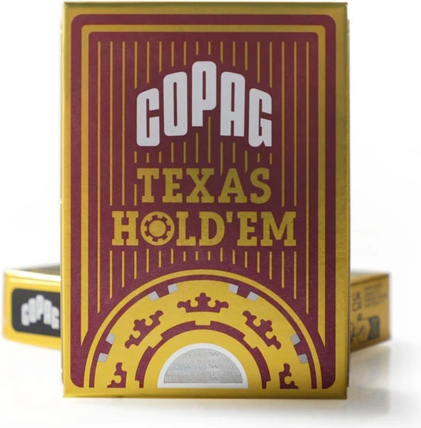 Изображение товара Игральные карты Copag Texas Holdem Poker Cards Red / CPG-21-red