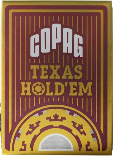 Изображение товара Игральные карты Copag Texas Holdem Poker Cards Red / CPG-21-red