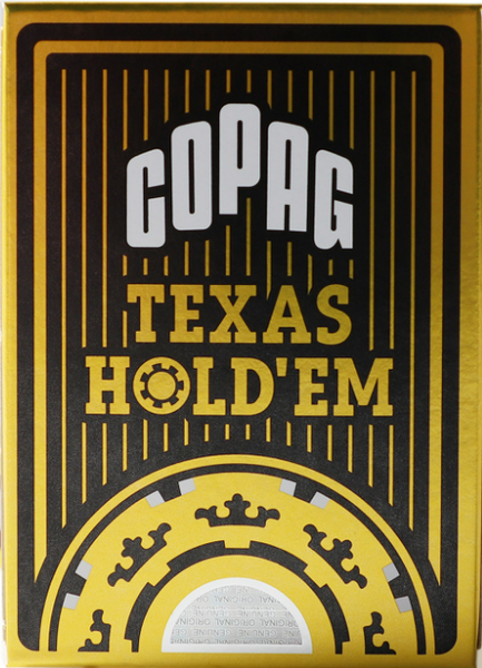 Изображение товара Игральные карты Copag Texas Holdem Poker Cards Black / CPG-21-black
