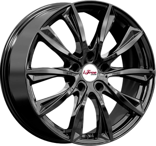 Литой диск iFree Кazaнтип 18x7.5" 5x110мм DIA 65.1мм ET 37мм BK — фото 3