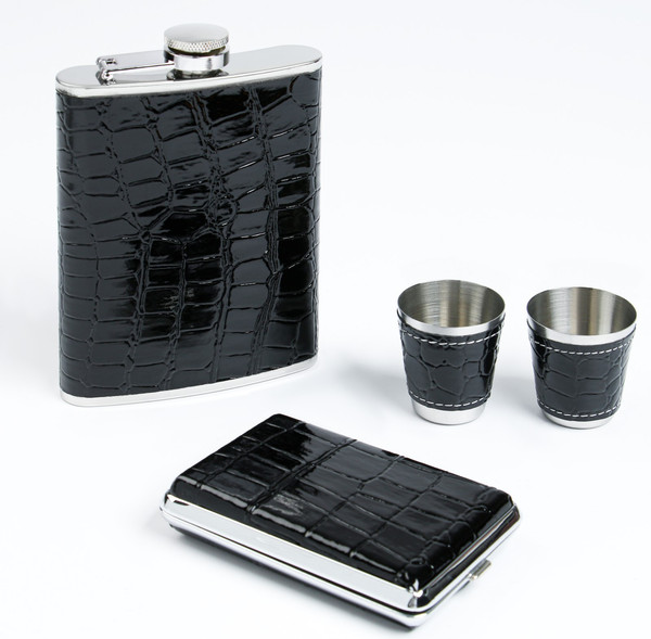 Изображение товара Фляга Sima-Land Черный питон 1129778