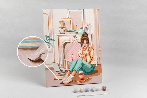 Изображение товара Картина по номерам Фрея Мечтательное настроение / PNB/PM-106