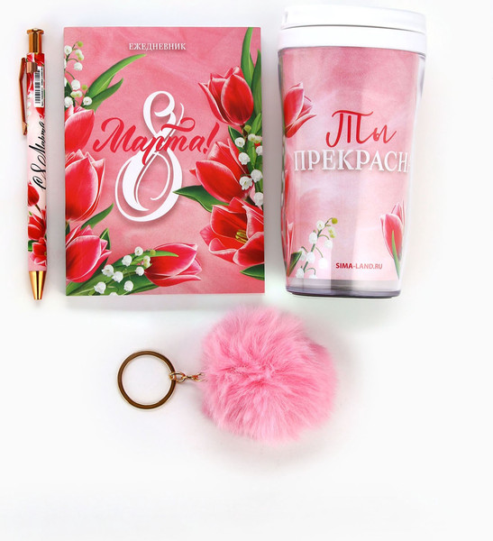 Изображение товара Набор канцелярский подарочный ArtFox 8 марта / 10657327