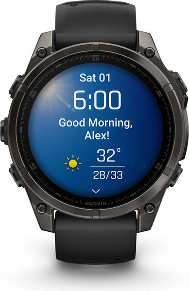 Изображение товара Умные часы Garmin Fenix 8 Amoled 47mm / 010-02904-21 (угольно-серый)